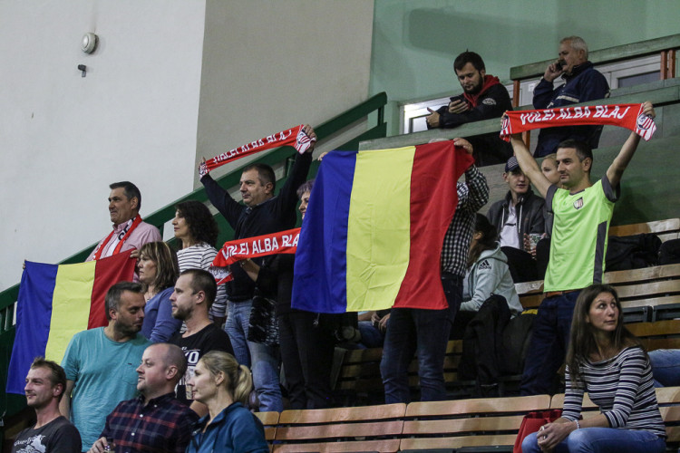 FOTOGALERIE: Dva body. Tolik chybělo olomouckým volejbalistkám k triumfu v Lize mistryň nad Albou Blaj