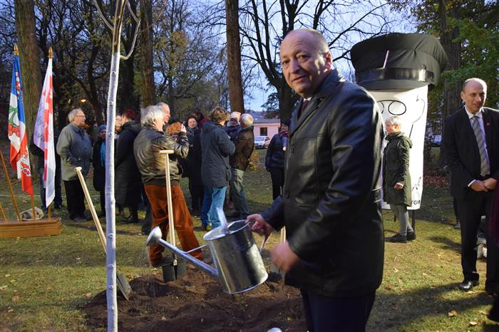 Vysazení Lípy republiky v Jihlavě
