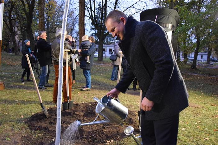 Vysazení Lípy republiky v Jihlavě