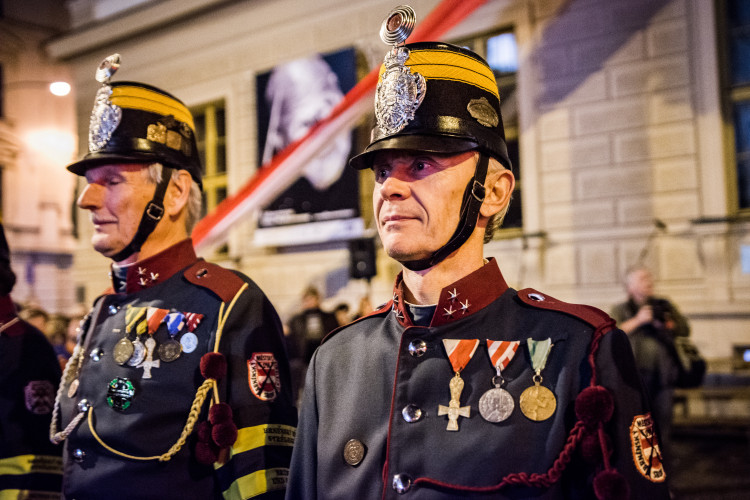 Vyhlášení republiky v Brně, autor: Tomáš Hrivňák