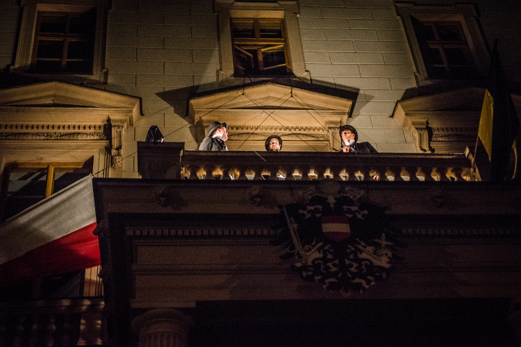 Vyhlášení republiky v Brně, autor: Tomáš Hrivňák