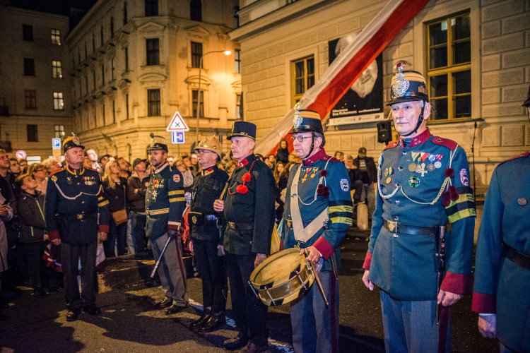 Vyhlášení republiky v Brně, autor: Tomáš Hrivňák