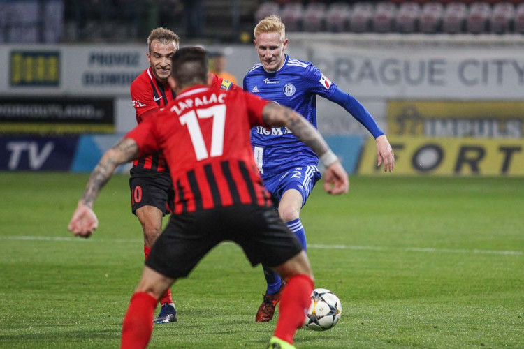 Sigma vydřela s Opavou na domácím hřišti bod, po dvou inkasovaných gólech vyrovnala na 2:2