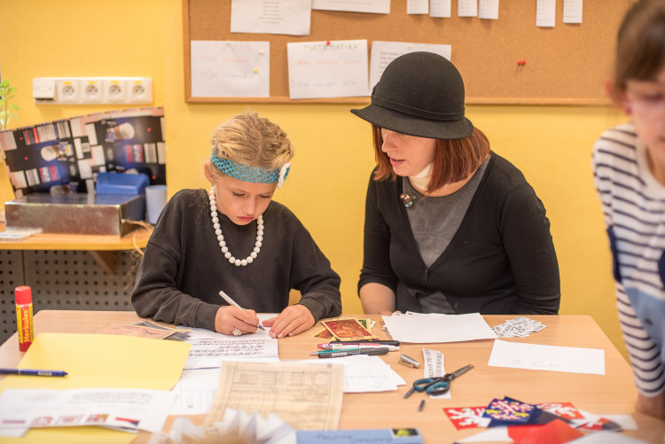 Projektový den v Montessori k výročí republiky