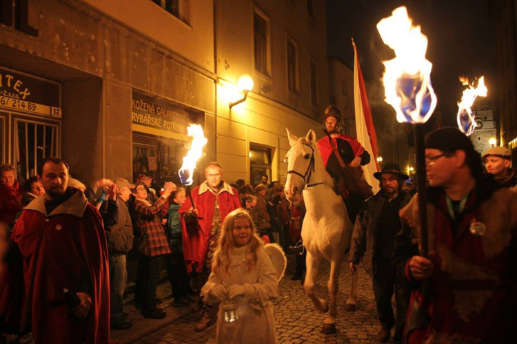 Svatomartinský průvod 11. listopadu 2018