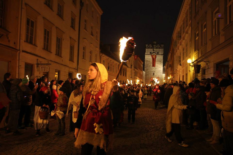 Svatomartinský průvod 11. listopadu 2018