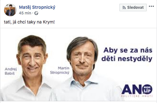 Koláže vtipkující na téma Andrej Babiš