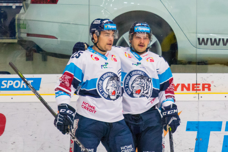 Zápas Bílých Tygrů Liberec proti PSG Berani Zlín