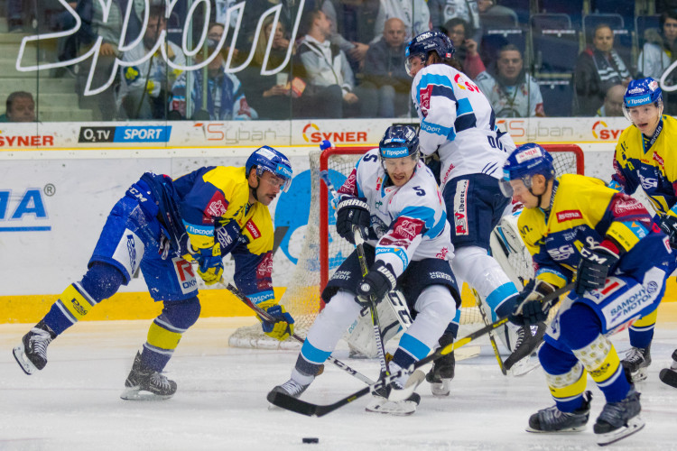 Zápas Bílých Tygrů Liberec proti PSG Berani Zlín