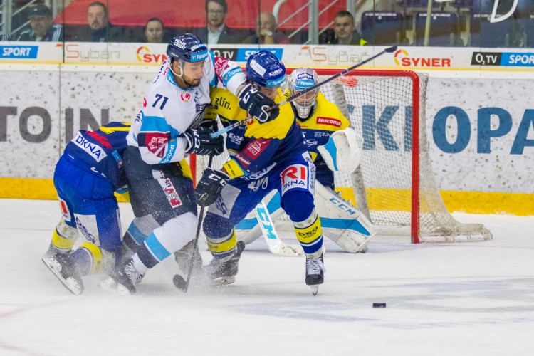 Zápas Bílých Tygrů Liberec proti PSG Berani Zlín