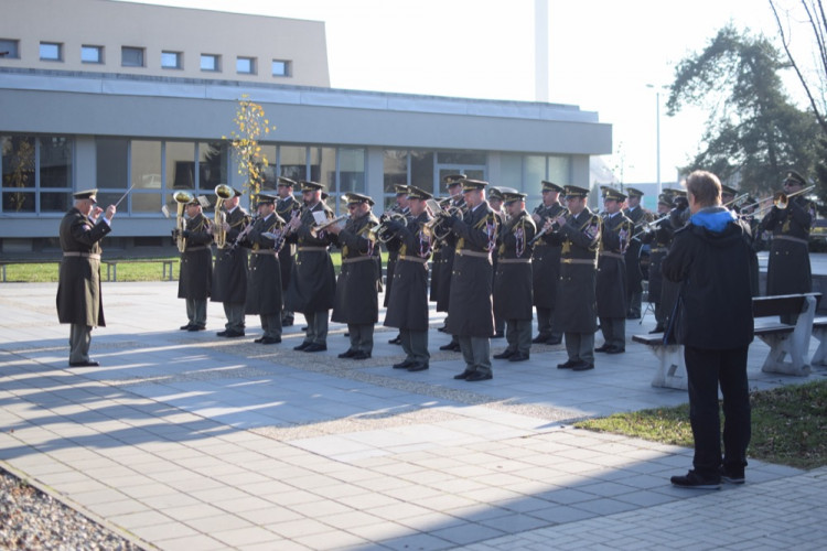 FOTO/VIDEO: U památníku u právnické fakulty proběhla vzpomínka ke Dni boje za svobodu a demokracii