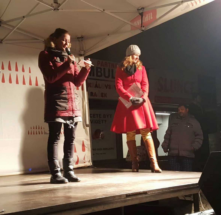 Listopadový lampionový průvod v Jihavě