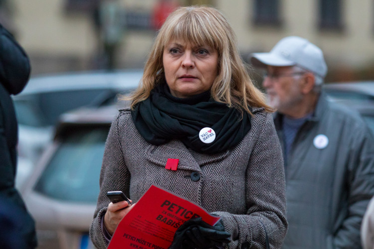 Pochod Libercem Za slušného premiéra