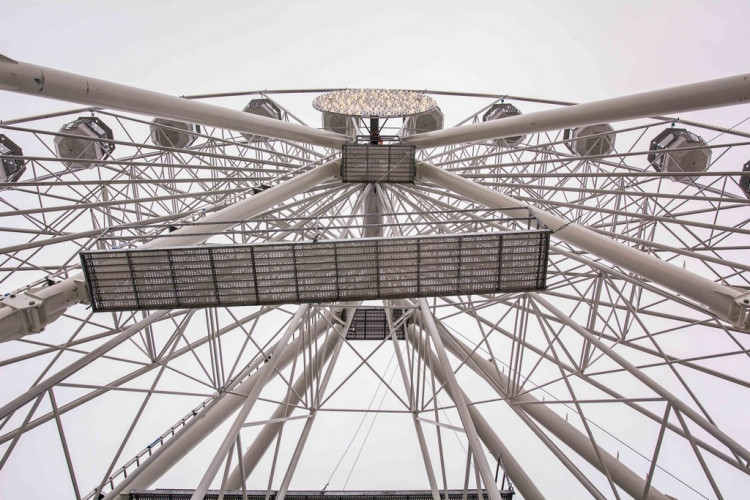 První jízda na Adventním kole optikou Tomáše Hrivňáka