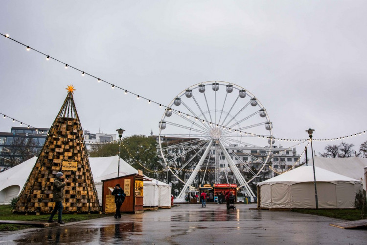 První jízda na Adventním kole optikou Tomáše Hrivňáka