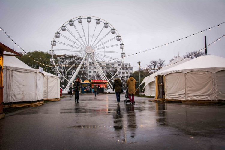První jízda na Adventním kole optikou Tomáše Hrivňáka