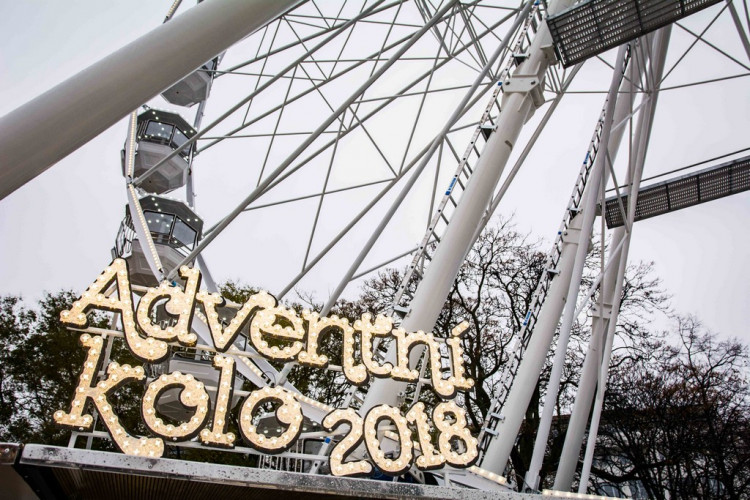 První jízda na Adventním kole optikou Tomáše Hrivňáka
