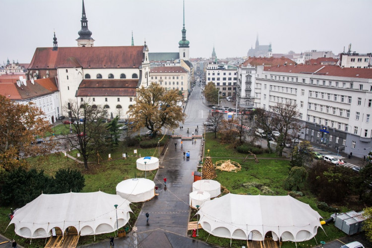 První jízda na Adventním kole optikou Tomáše Hrivňáka