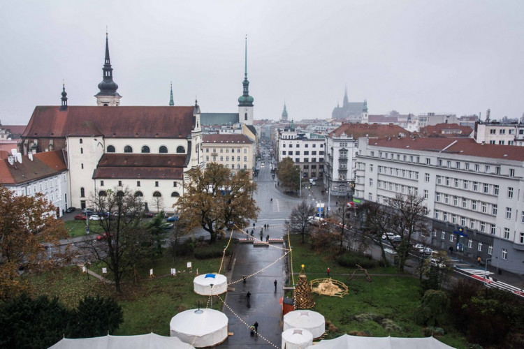 První jízda na Adventním kole optikou Tomáše Hrivňáka