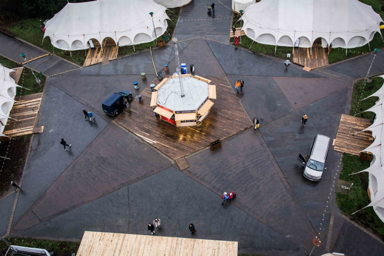 První jízda na Adventním kole optikou Tomáše Hrivňáka