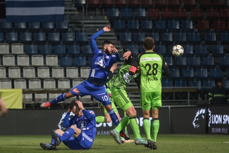 FOTOGALERIE: Sigma dostala doma naloženo od Mladé Boleslavi 0:4, Komličenko dal hattrick