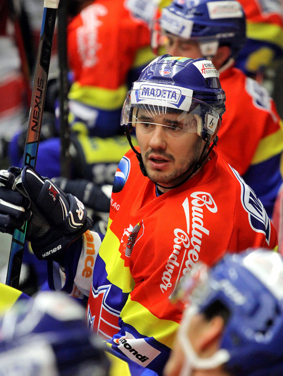 Martin Heřman své spoluhráče na střídačce burcoval k lepšímu výkonu