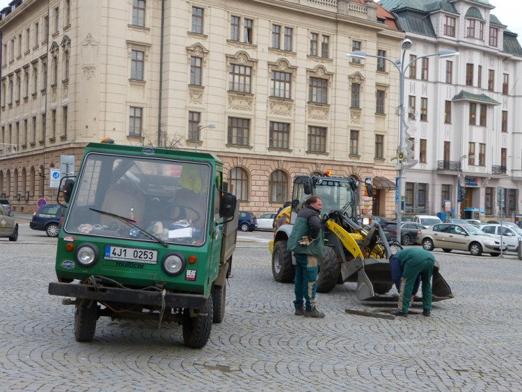 Vánoční stromeček v Jihlavě