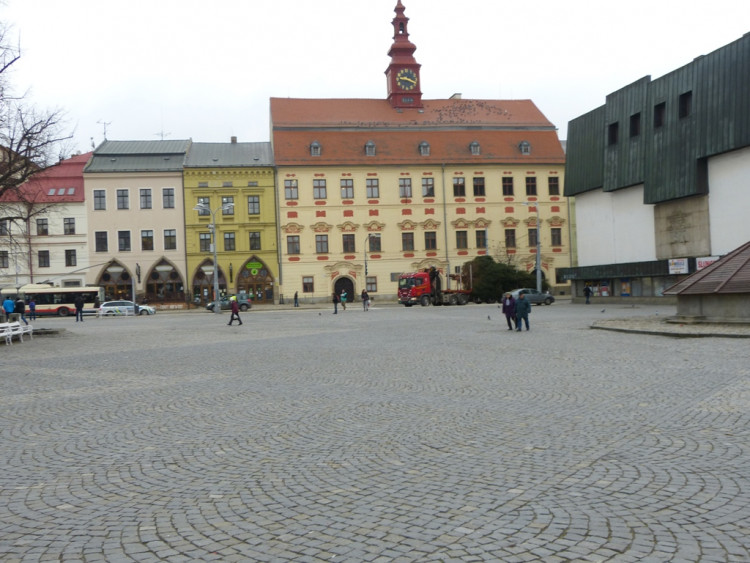 Vánoční stromeček v Jihlavě