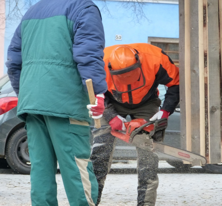 Vánoční stromeček v Jihlavě