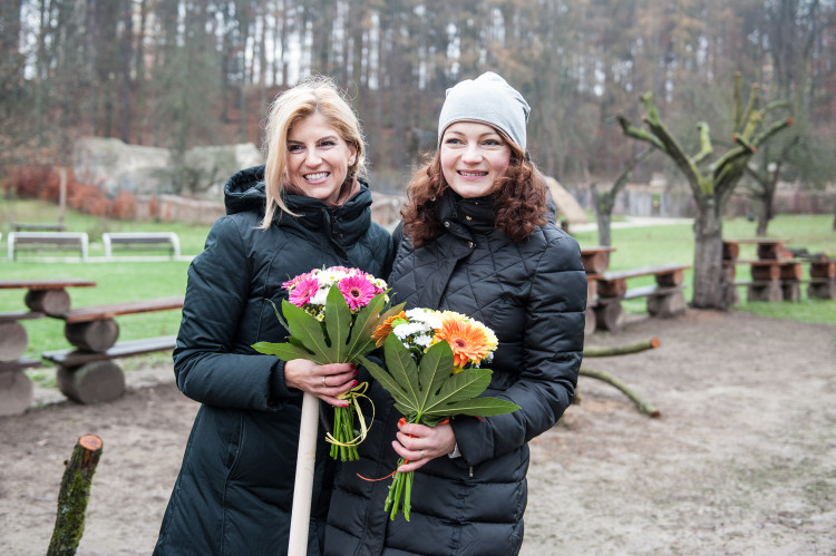 Výsadba stromů v jihlavské zoo