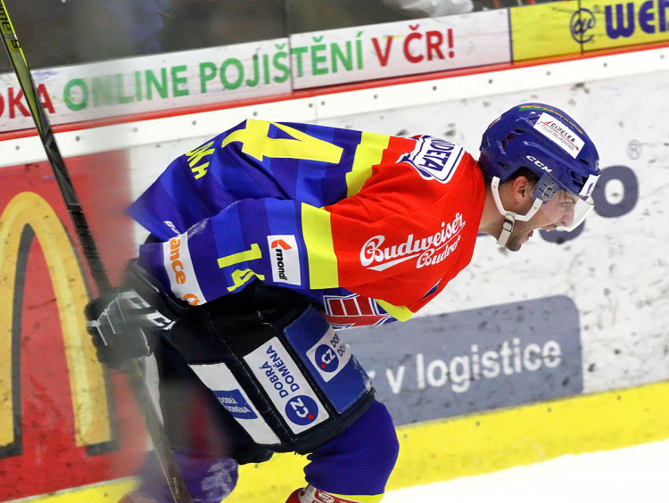 Jakub Babka si oslavu svého zásahu do černého užíval