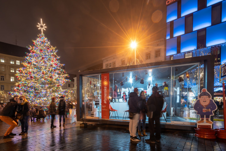 Brněnské Vánoce Vánocemi nekončí. Nabízí virtuální realitu, designové a gurmánské hody a kupu muziky