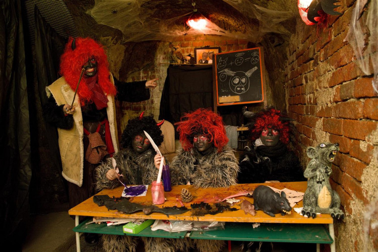 Čerti v jihlavském podzemí 2018