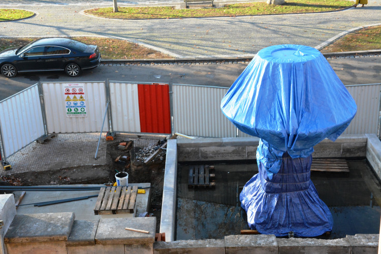 Oprava budovy Muzea východních Čech jde podle plánu, skončí na jaře