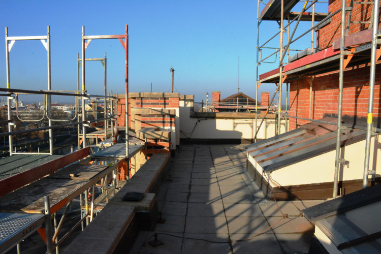 Oprava budovy Muzea východních Čech jde podle plánu, skončí na jaře