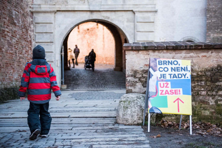 Finálové kolo šifrovací hry Brno, co není, autor: Tomáš Hrivňák