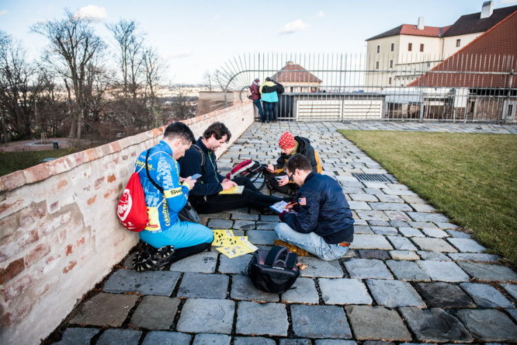 Finálové kolo šifrovací hry Brno, co není, autor: Tomáš Hrivňák