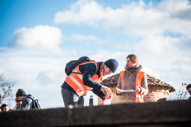 Finálové kolo šifrovací hry Brno, co není, autor: Tomáš Hrivňák