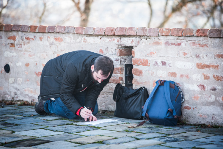 Finálové kolo šifrovací hry Brno, co není, autor: Tomáš Hrivňák
