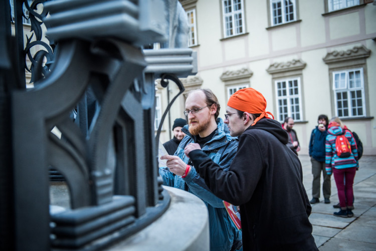 Finálové kolo šifrovací hry Brno, co není, autor: Tomáš Hrivňák