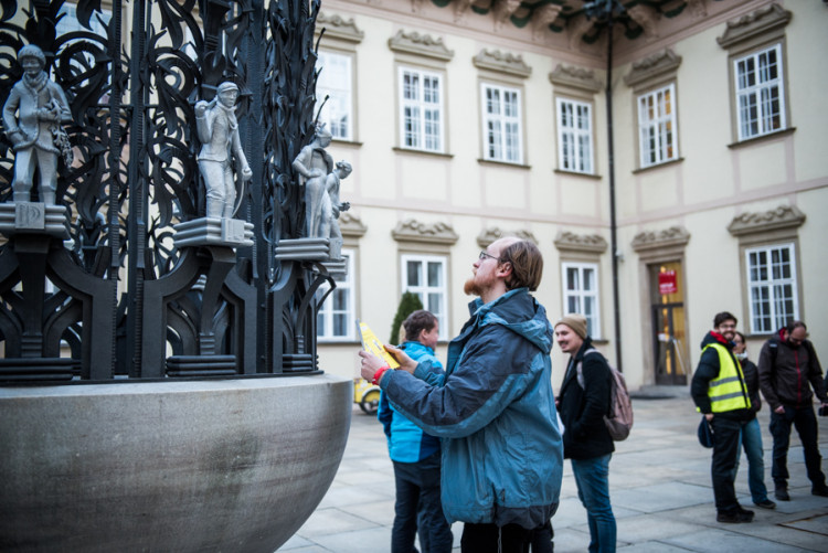 Finálové kolo šifrovací hry Brno, co není, autor: Tomáš Hrivňák
