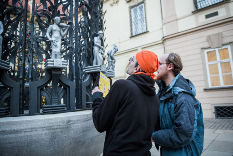 Finálové kolo šifrovací hry Brno, co není, autor: Tomáš Hrivňák