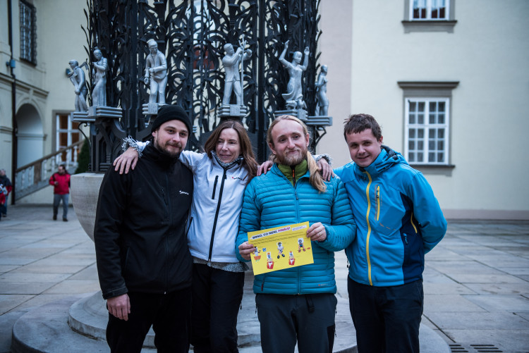 Finálové kolo šifrovací hry Brno, co není, autor: Tomáš Hrivňák