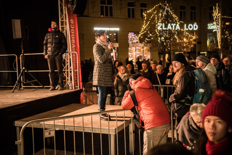 Finálové kolo šifrovací hry Brno, co není, autor: Tomáš Hrivňák