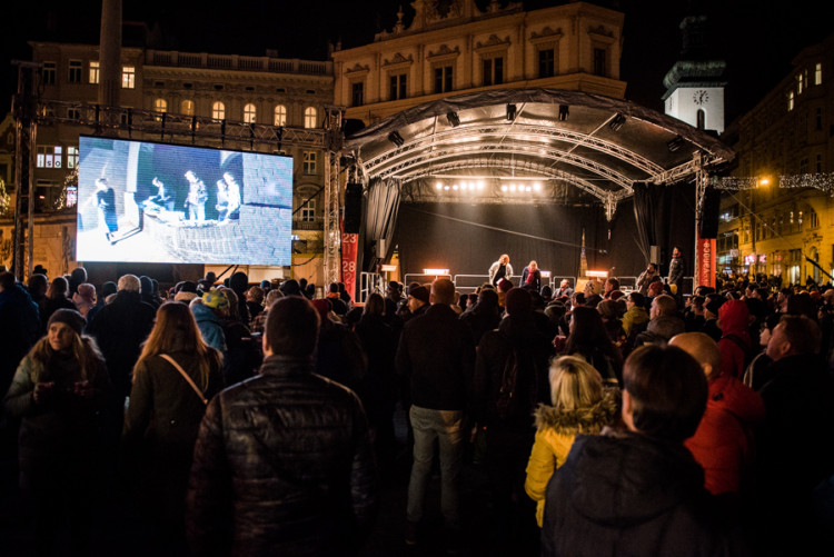 Finálové kolo šifrovací hry Brno, co není, autor: Tomáš Hrivňák