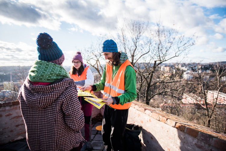 Finálové kolo šifrovací hry Brno, co není, autor: Tomáš Hrivňák