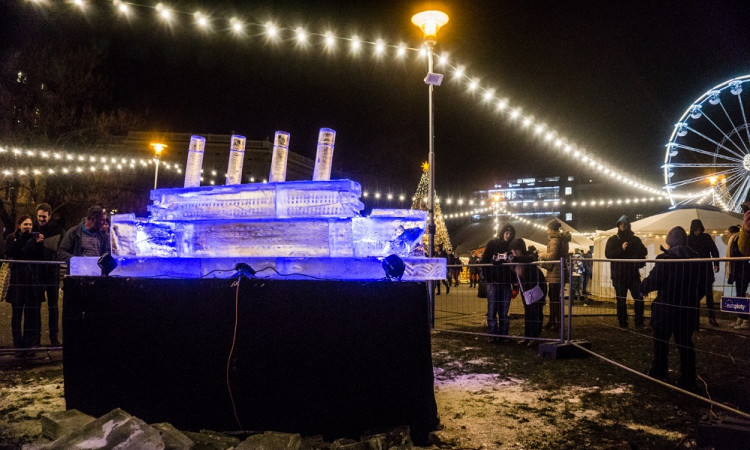 Ledový Titanic v Brně, autor: Tomáš Hrivňák