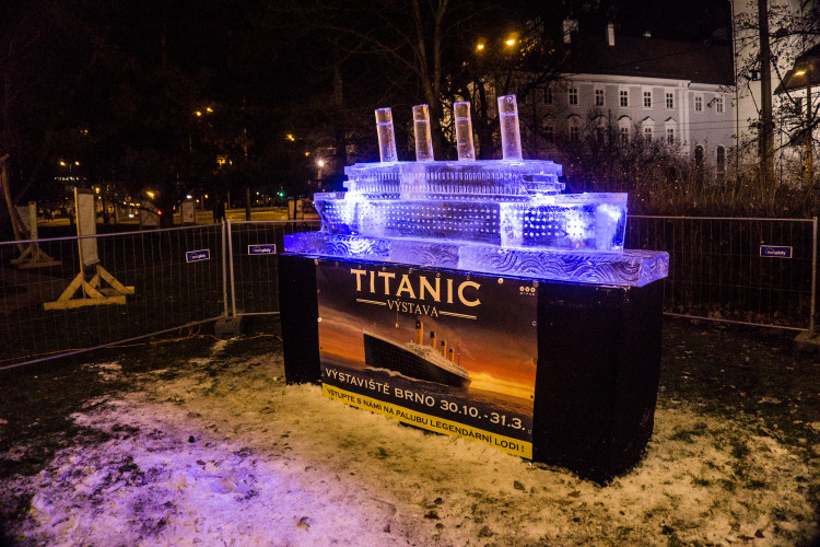 Ledový Titanic v Brně, autor: Tomáš Hrivňák