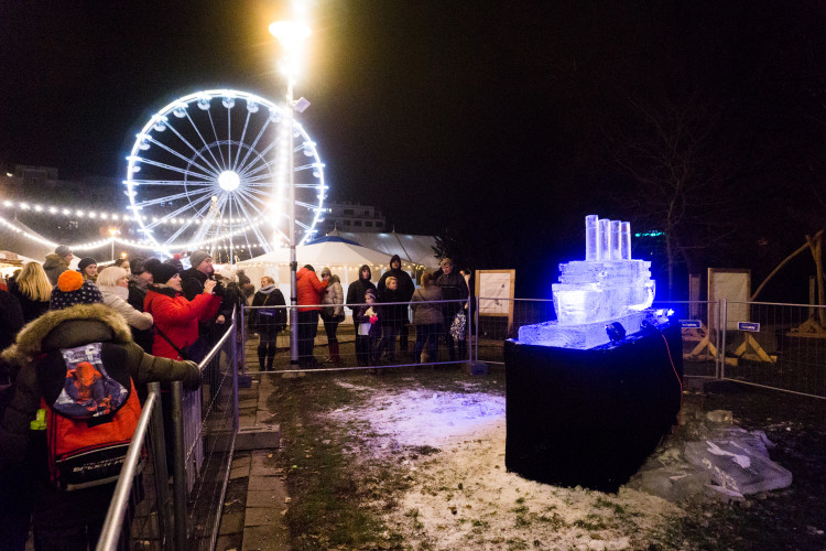 Ledový Titanic v Brně, autor: Tomáš Hrivňák