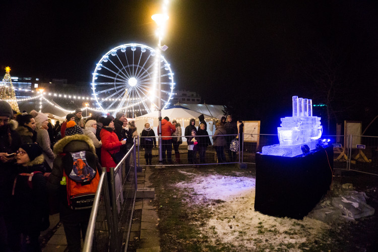 Ledový Titanic v Brně, autor: Tomáš Hrivňák